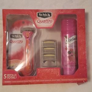 Schick Quattro razor kit for women